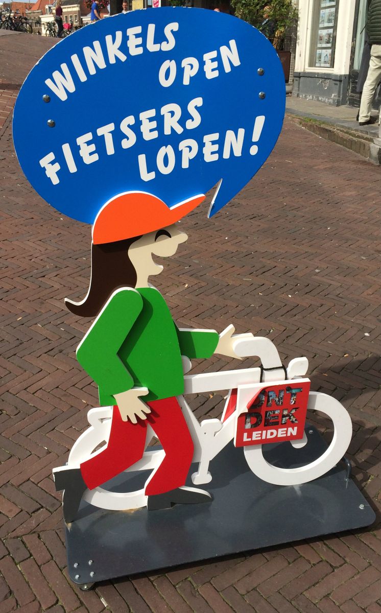 Winkels Open Fietsers lopen