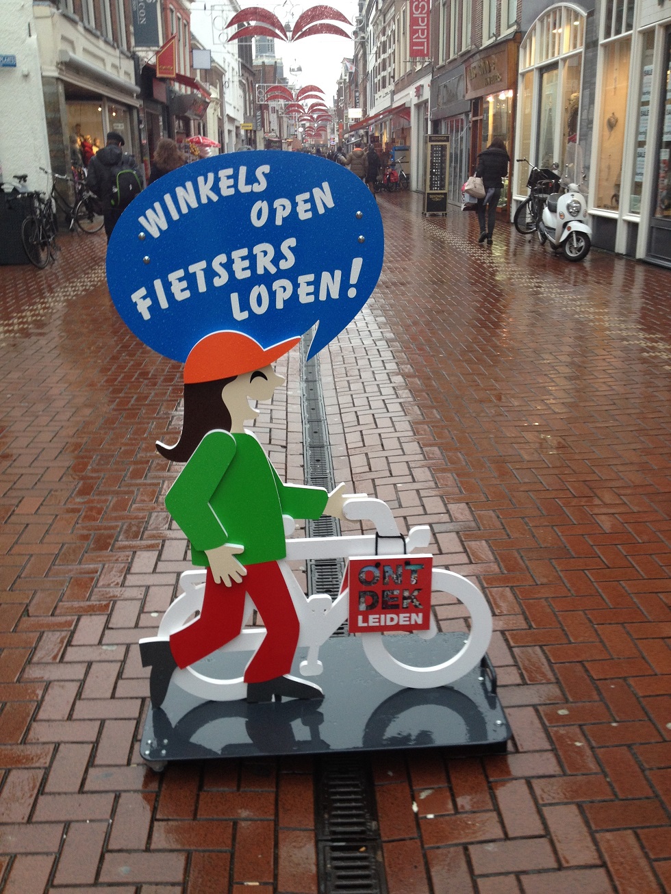 Winkels open Fietser Lopen